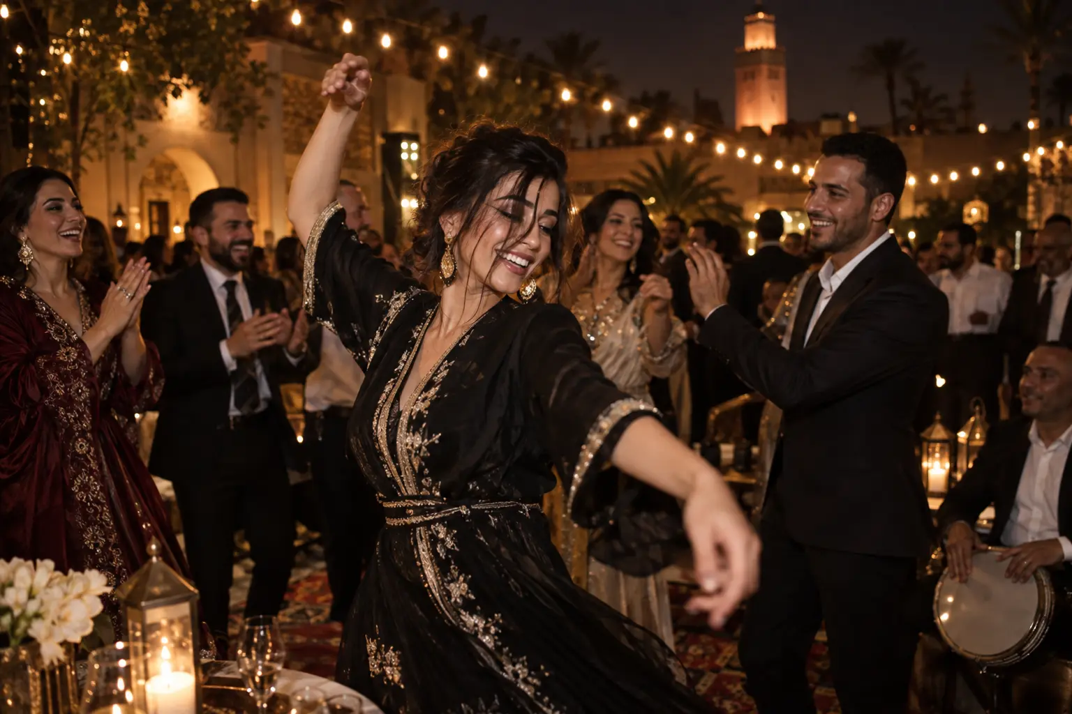 Soirée festive à Marrakech